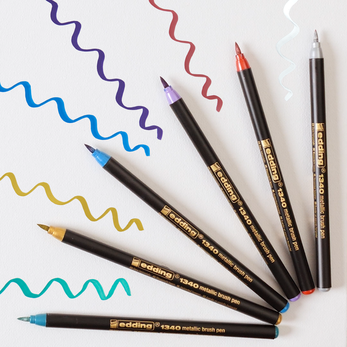 edding 1340 Metallic brush pens