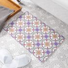 Flower Pattern Bath Mat