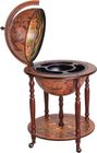 HOMCOM Globe Shaped Retro Style Mini Bar