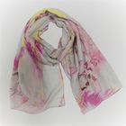FEATHER PRINT ECO SCARF - RC22170