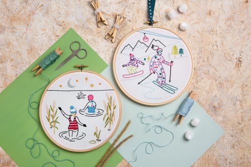 New Wonderful Women Embroidery Kits