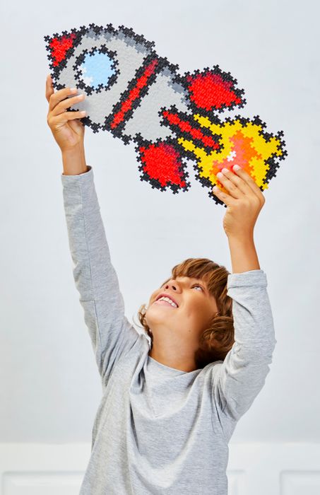 Plus-Plus Puzzle by Number Rocket