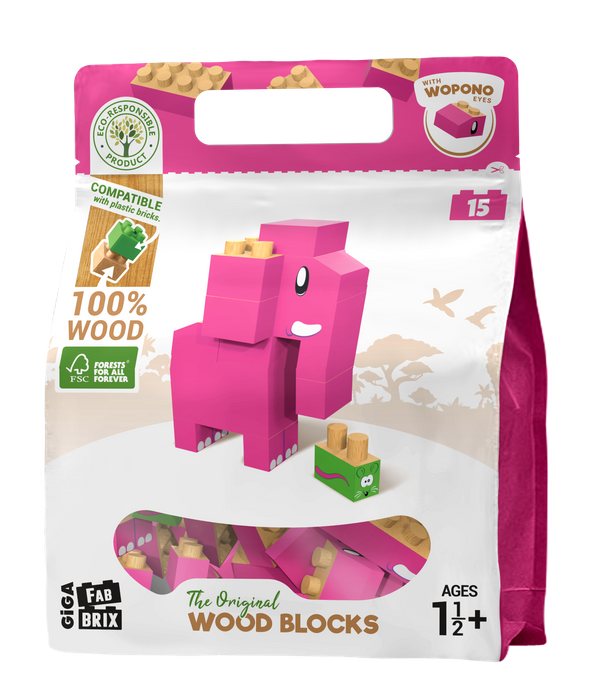 FabBrix - wooden construction bricks