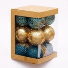 2023 plastic christmas ball bauble balls christmas custom ornament set with PVC Tube