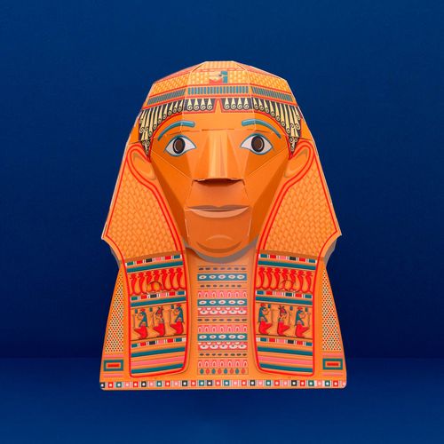 Create Your Own Egyptian Head Mask