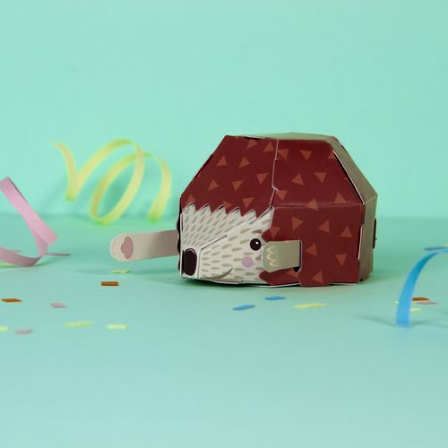 Create Your Own Hiding Hedgehog
