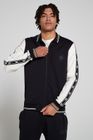Track 2.0 Varsity Jacket - Jet Black
