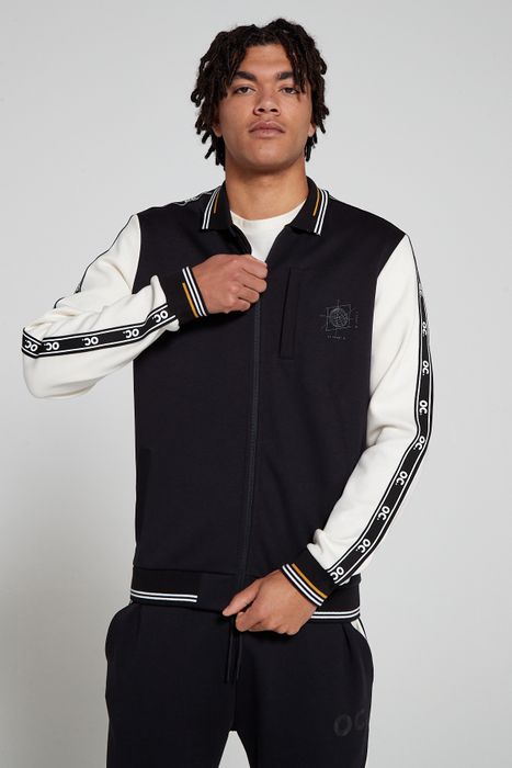 Track 2.0 Varsity Jacket - Jet Black