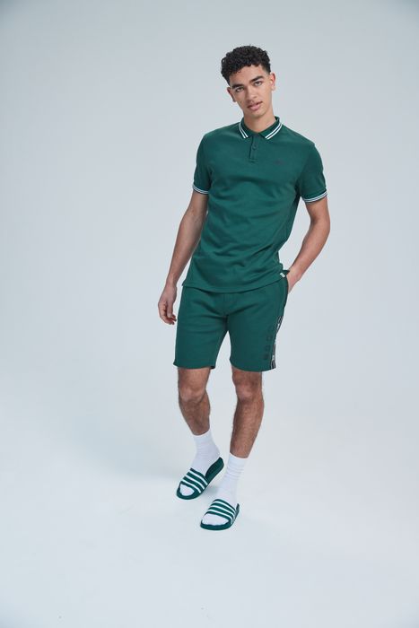 Track Polo Shirt - Varsity Green