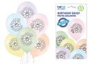 Birthay Daisy - Pastel balloons