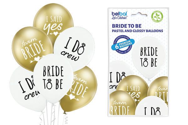 Bried to be - Pastel and glossy balloons