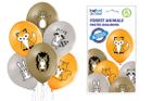 Forest animals - Pastel balloons
