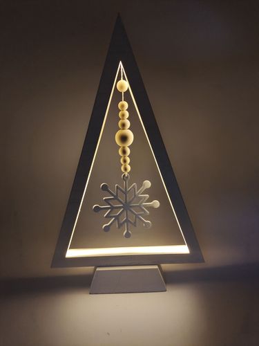 LED Christmas tree table decoration