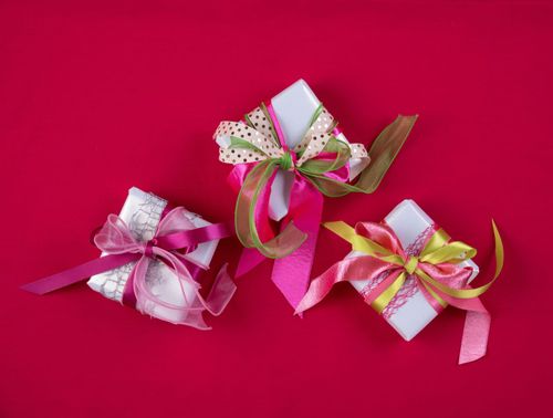 Rose Quartz Polka Ribbon