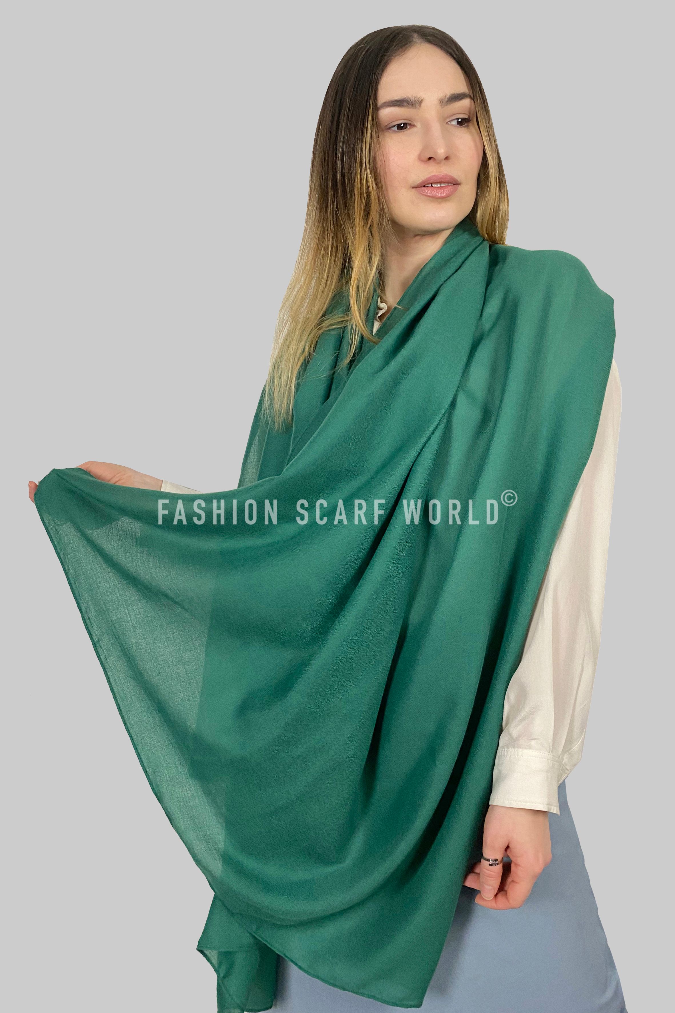 Plain Cotton Hijab/ Shawl Scarf