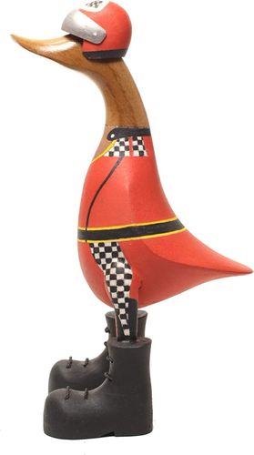 Formula 1 Racer Wooden Duck