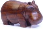 Wooden Fat Hippo