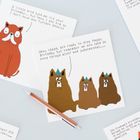 Aloof Cats Greetings Card
