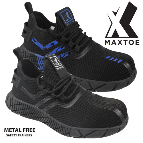Maxtoe Metal Free Composite Toecap Trainers With A Cushioned Insole MAX8A8