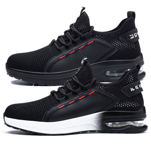 Mens & Ladies Lightweight Mesh Steel Toecap Trainers 796