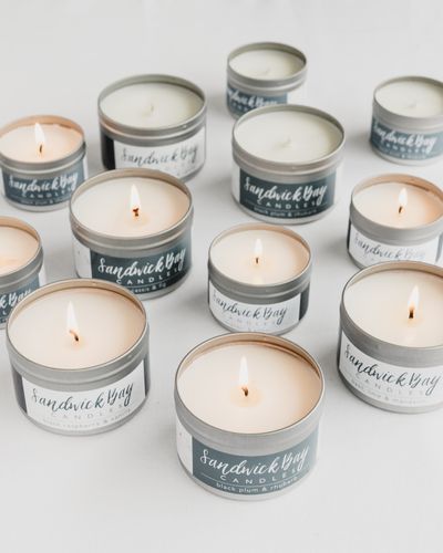 Travel Tin Candles