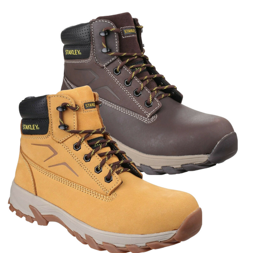 STANLEY TRADESMAN LACE UP SAFETY BOOTS SBP SRC STA10025