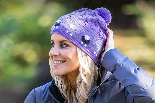 Herdy Beanie and bobble hats.
