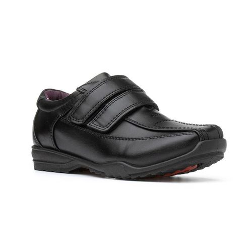 US Brass Bowie Boys Double Velcro School Shoes US853