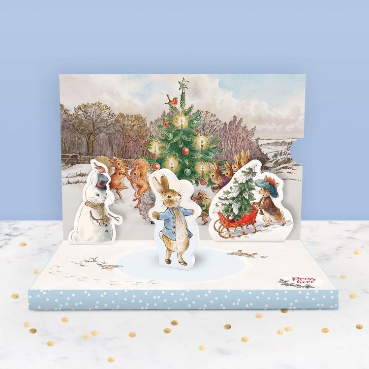 Peter Rabbit Musical Christmas Card