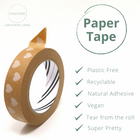 24mm Patterned Paper Tape for Gift Wrapping and Crafting