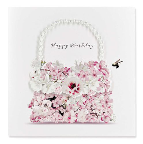 Floral purse