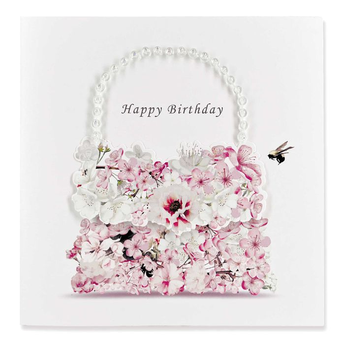 Floral purse