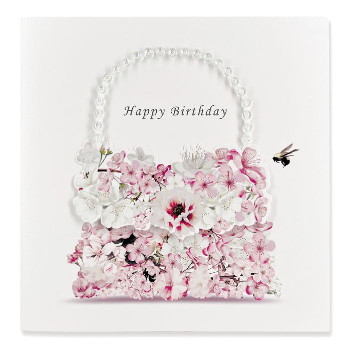 Floral purse