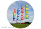 Pendant (3.4m) and Streamer (3.75m) Festival Banner Kits