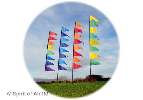 Pendant (3.4m) and Streamer (3.75m) Festival Banner Kits