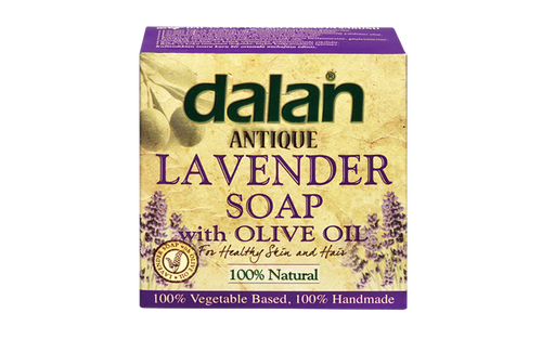 PURE OLIVE OIL SOAP WITH LAVENDER - VEGAN - HANDMADE