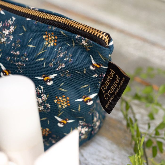 NEW! Organic Cotton Make Up & Wash Bags