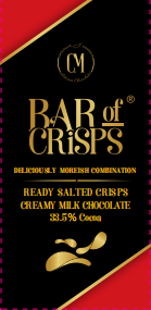 Bar of Crisps Ready Salted