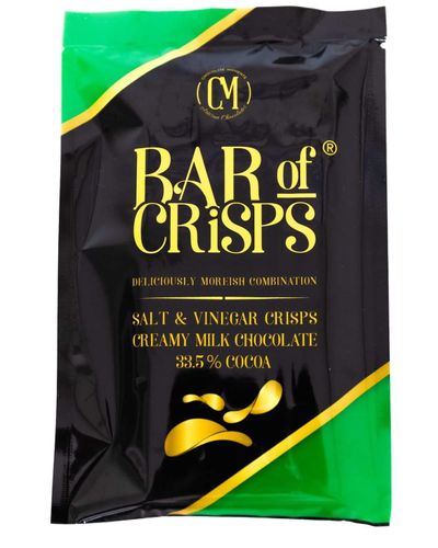 Bar of Crisps Salt and Vinegar