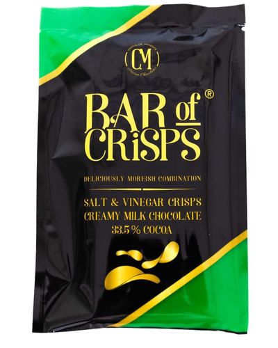 Bar of Crisps Salt and Vinegar
