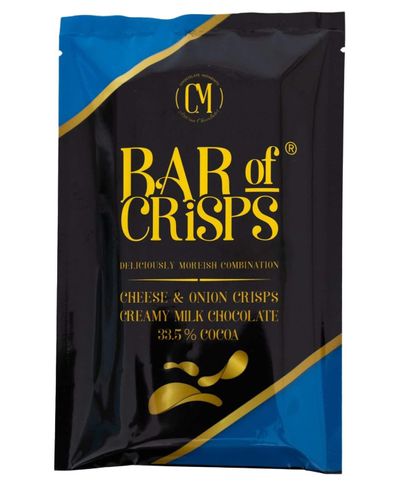 Bar of Crisps Cheese and Onion