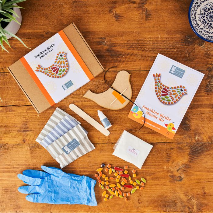Sunshine Birdie Mosaic Craft Kit
