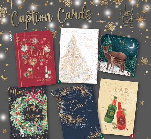 Christmas Counter Cards