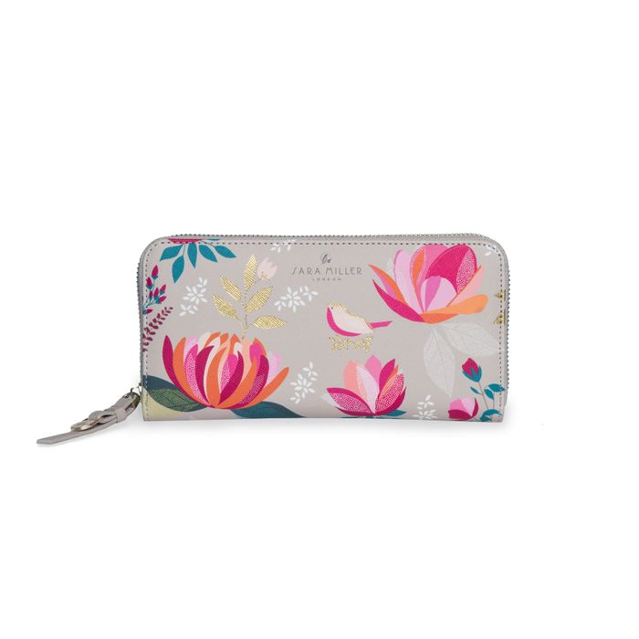 PEONY LARGE ZIP PURSE