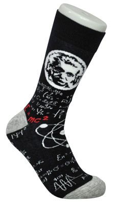 Einstein, The Genius Sock