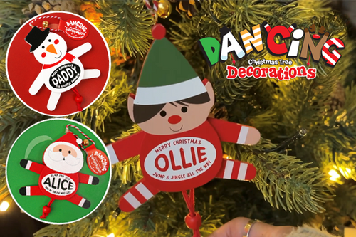 Dancing Christmas Tree Decorations