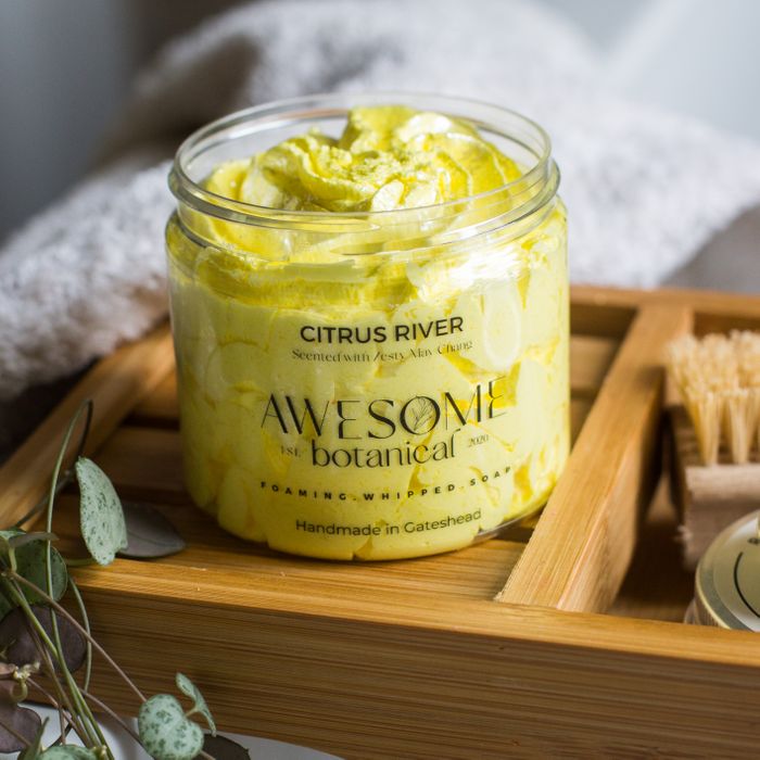Citrus River Whipped Soap