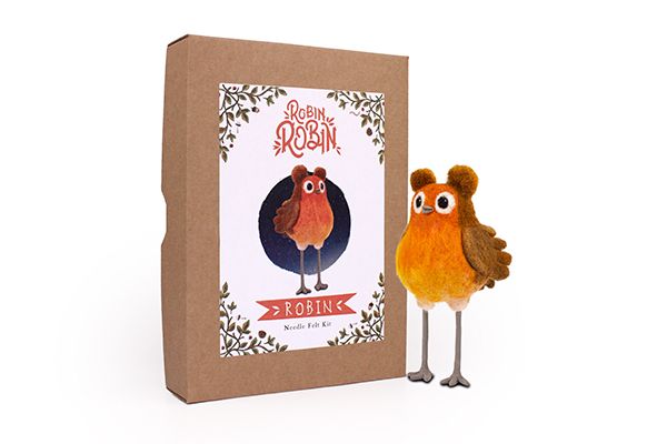 Aardman Robin Needle Felt Kit