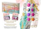 Luxury bath bomb gift set
