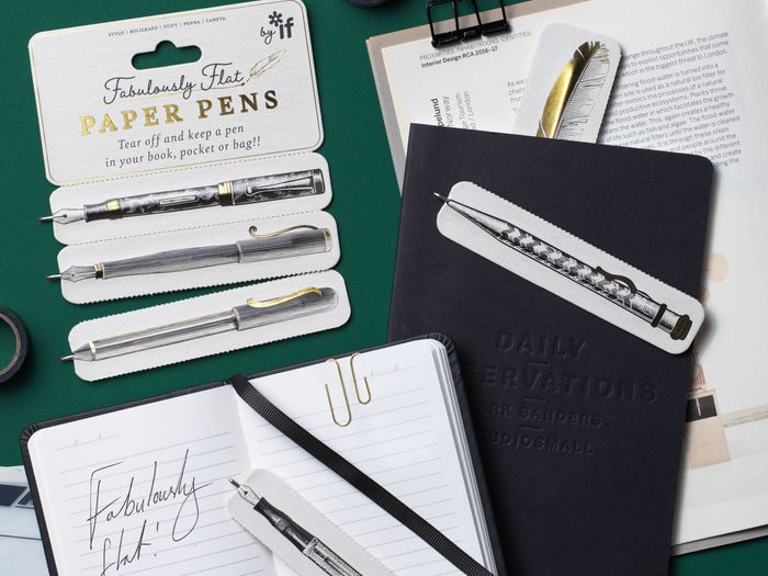Fabulously Flat Paper Pens